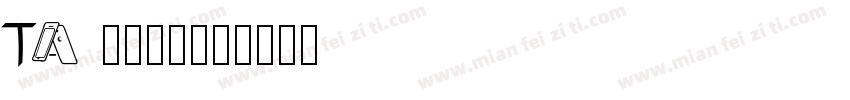 TA j_gu字体转换